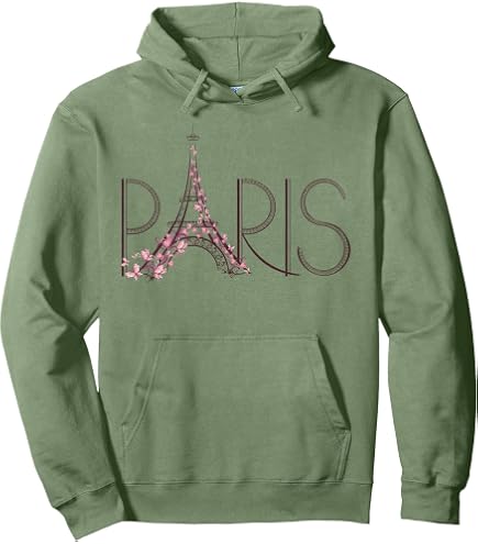 Amazon.com: Paris France Zip Hoodie : Clothing, Shoes & Jewelry
