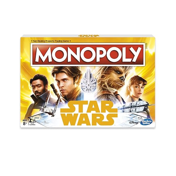 Star Wars hase1702102 HAN SOLO Monopoly, gemischte Farben, One Size