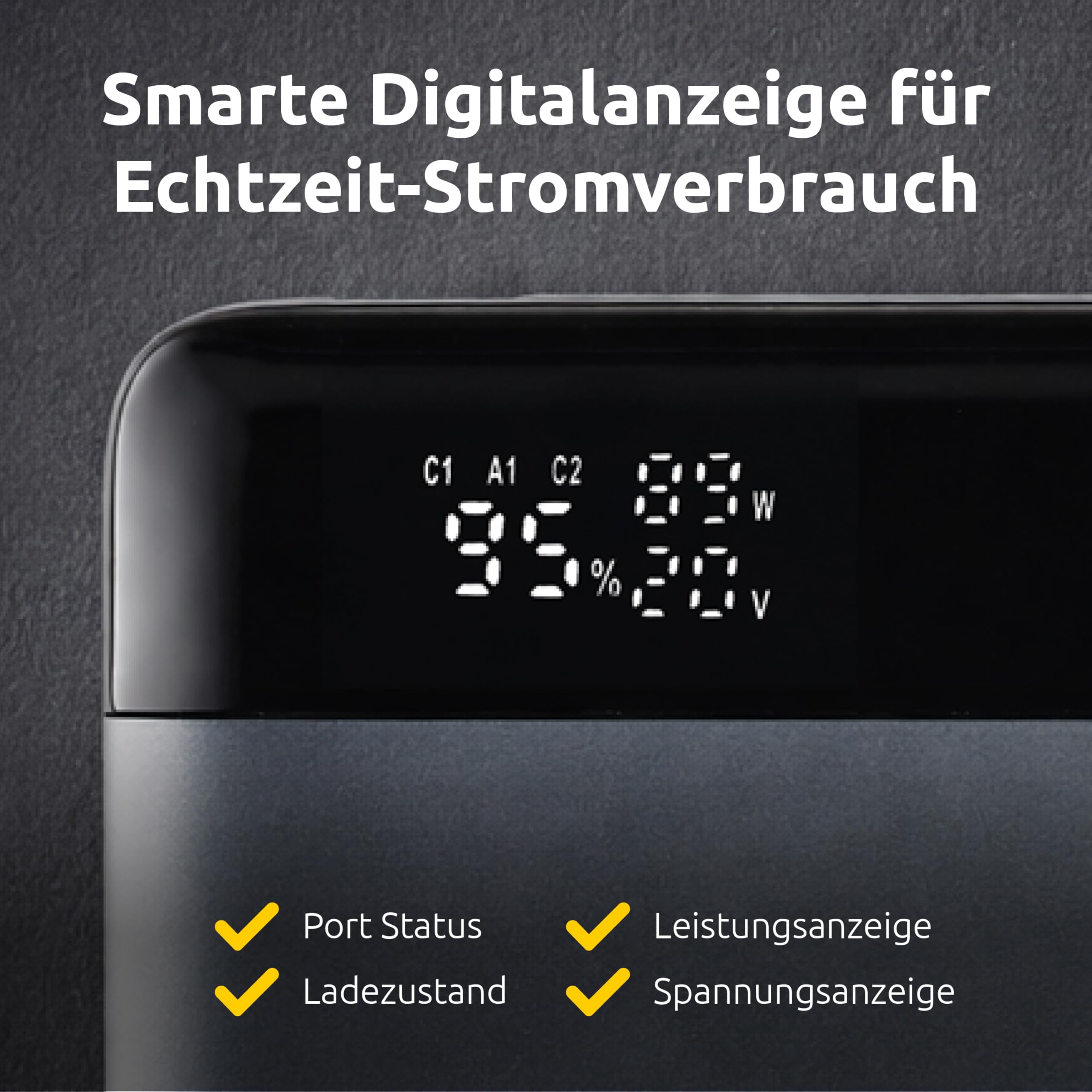 Intenso Powerbank HE25000 140W Power Delivery, 25000mAh Externer Akku, Schnellladung für MacBook, iPhone, Samsung Galaxy, iPad – USB-C Kabel & Transporttasche inklusive 8