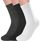 Elapse Space Women's Crew Socks Cotton Socks for Women, Size 5-9