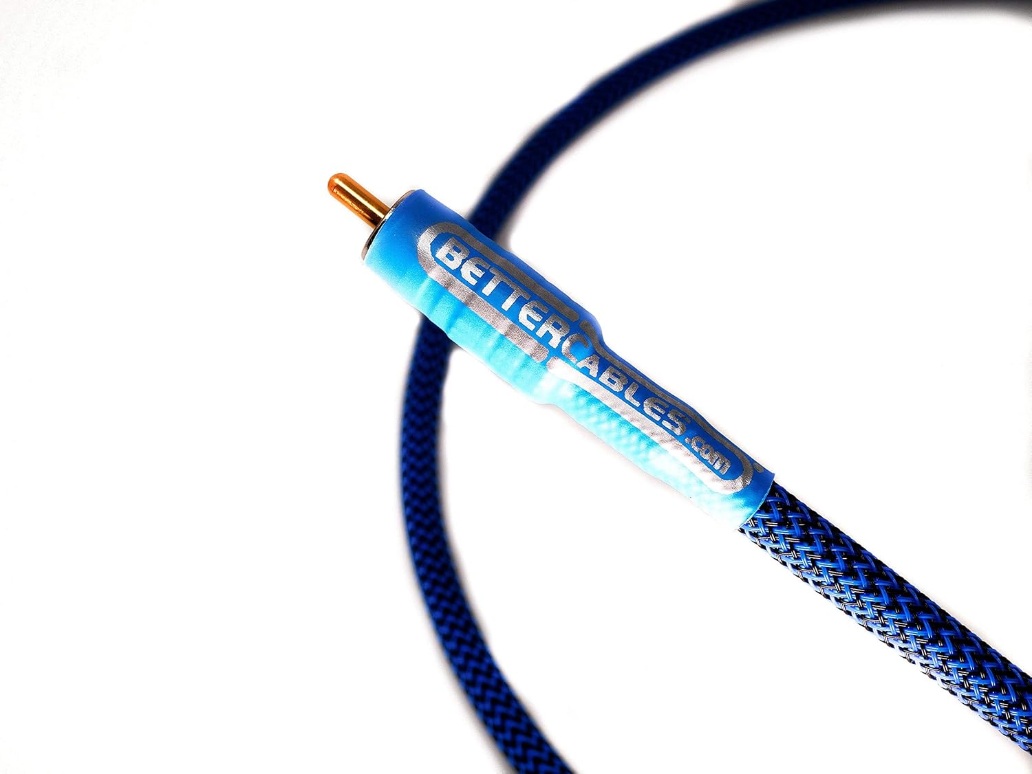 Better Cables Blue Truth Digital Coax Cable - High-End, High-Performance, Silver/Copper Hybrid, Low-Capacitance, Premium Coaxial Cable (RCA Cable) - 3 Feet: Home Audio & Theater