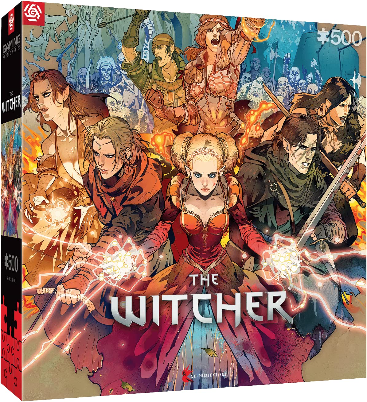 GAMING PUZZLE: THE WITCHER SCOIA'TAEL PUZZLES - 500