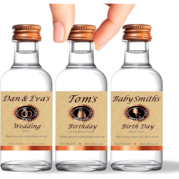Personalized Labels for Tito's 50mL Bottles for ... - Amazon.com