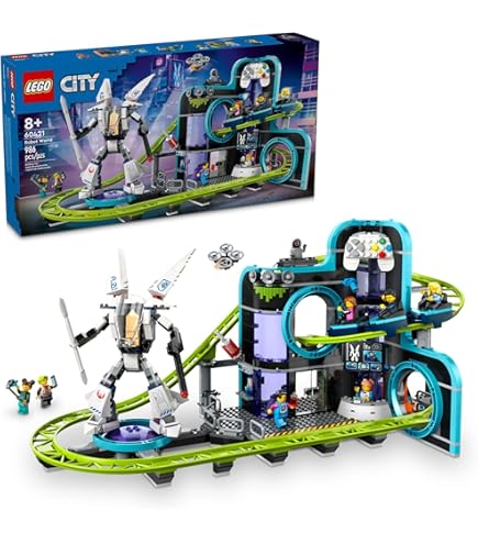Amazon.com: LEGO CITY 60313 Space Ride Amusement Truck : Toys & Games