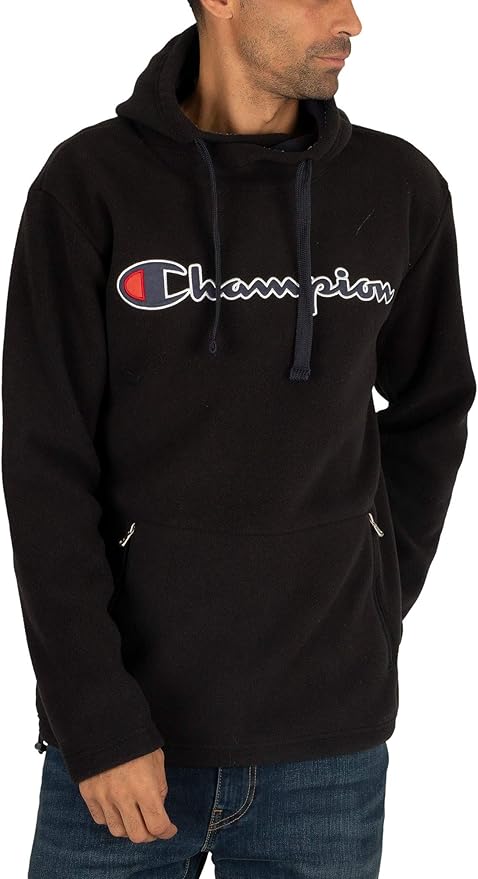 champion hoodie black mens