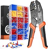 Preciva Insulated Crimping Tool 0.5-1.5/1.5-2.5/4-6mm² 370pcs Terminals