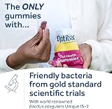 Optibac Probiotics Gut Health Gummies Vegan with Vitamin D Zinc Calcium 30 view 6