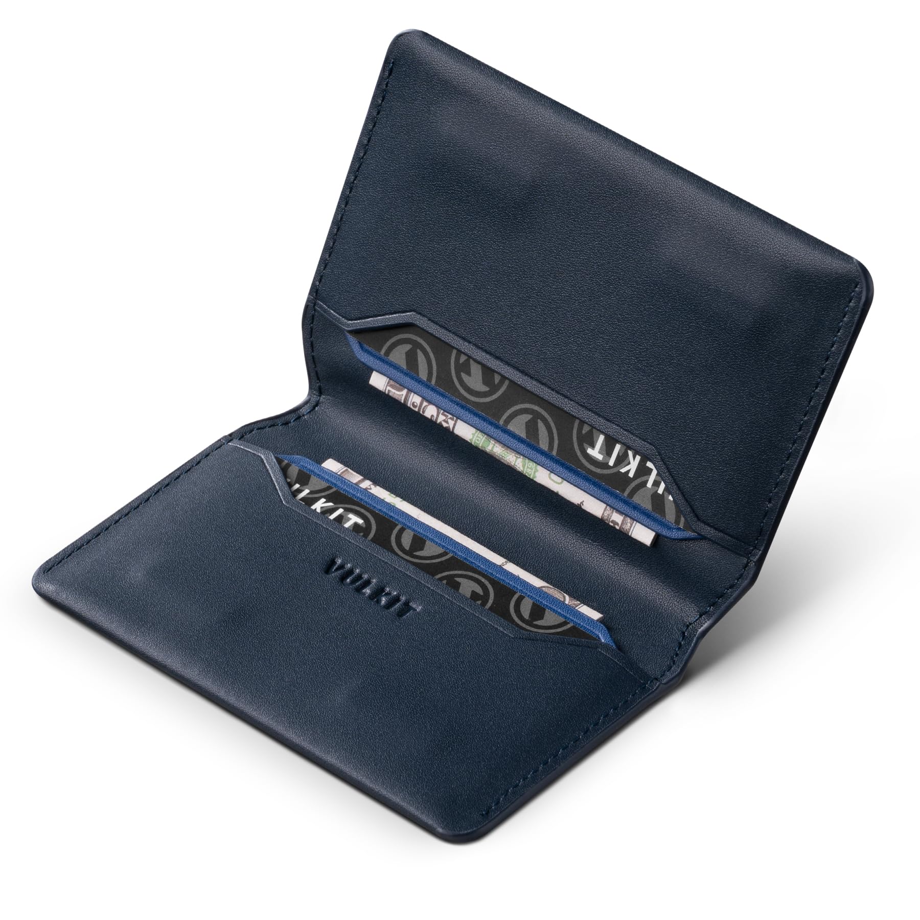 VULKIT Slim Minimalist Card Holder RFID Blocking