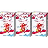 Sonic Cherry Limeade Singles to Go Powdered Drink Mix - 18 Sticks Total - Convenient and Refreshing On-the-Go Beverage
