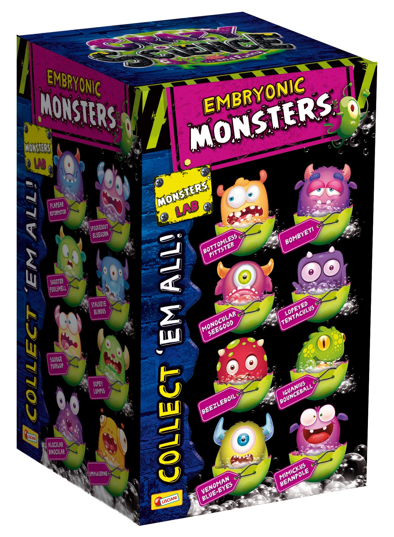 Lisciani EX77267 Crazy Science Monster Laboratory-Refill