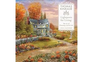 Thomas Kinkade Lightposts for Living 2026 Wall Calendar