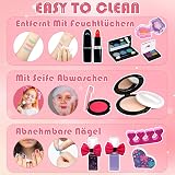 EVACOK Kids Makeup Set Unicorn Washable Toy for Girls 3-12 view 4