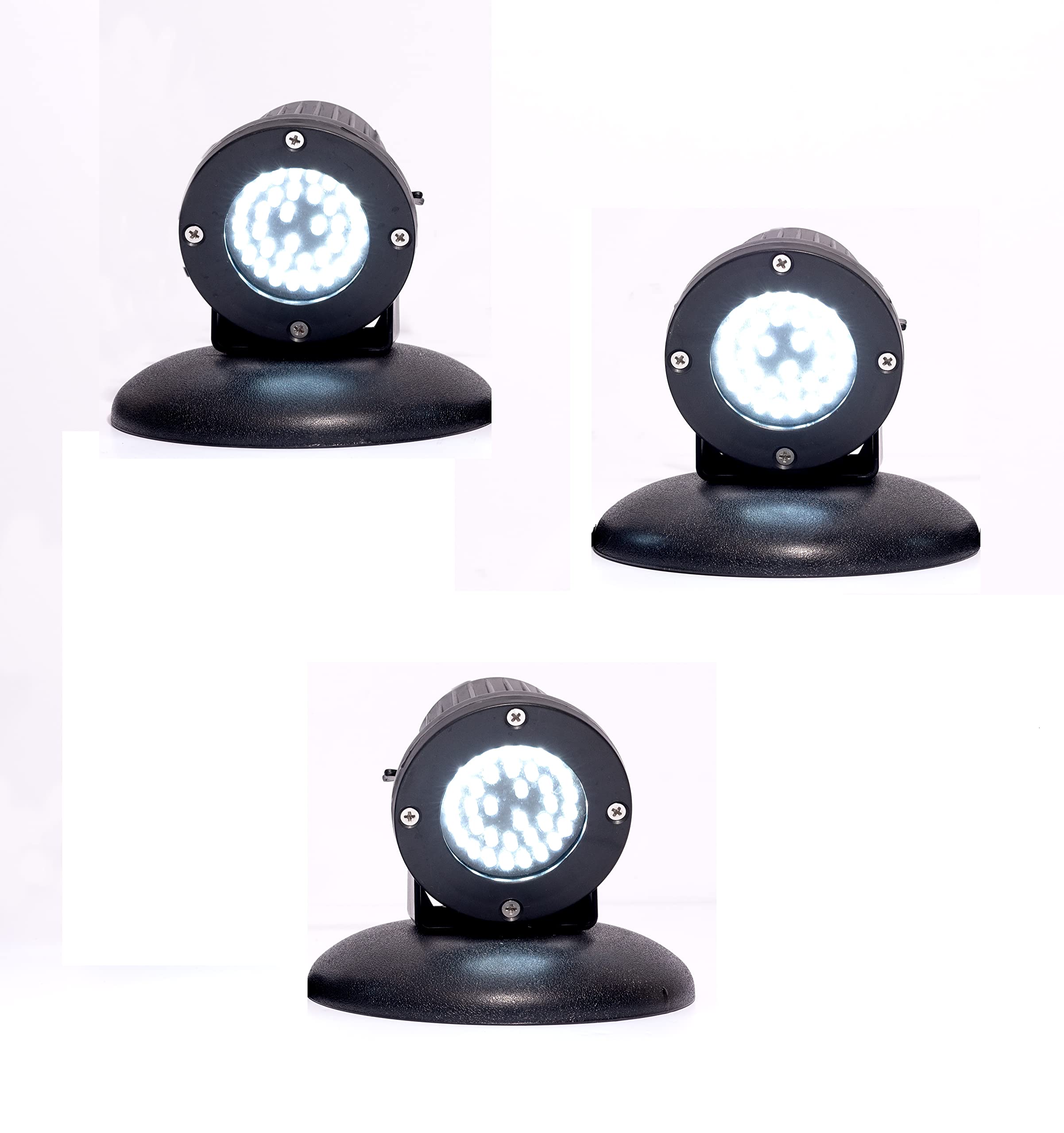 Jebao Submersible LED Underwater Pond and Patio Garden Lights and Very Powerful - Waterproof for Indoor and Outdoor Illumination Use Lighting PL3LED-3 - LED x 36