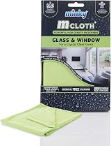 Minky M Cloth Glass & Window Green - Microfibre, Antibacterial, Scratch Free view 2