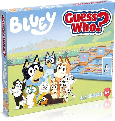 Winning Moves Bluey Guess Who? Classic Guessing Board Game for Families