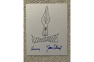 JIMMY STEWART ORIGINAL 8x10 HARVEY DRAWING+JSA COA AWESOME+VERY RARE