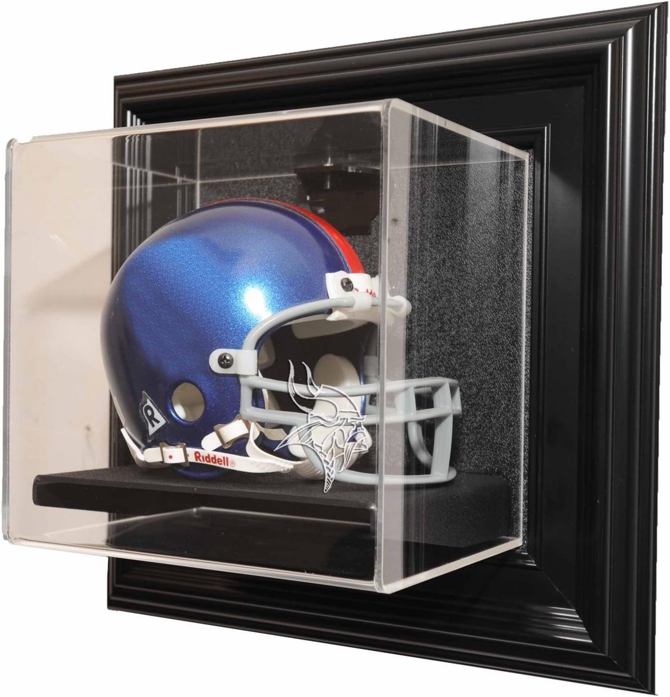 Minnesota Vikings Mini helmet CaseUp Display, Black