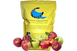 Horse Quenchers Horse Hydration Supplement Treat, Thirst Quencher for Horses, All-Natural Grains for Equestrians and Horse Owners, Aids in Preventing Health Issues - 3.5 lbs Bag