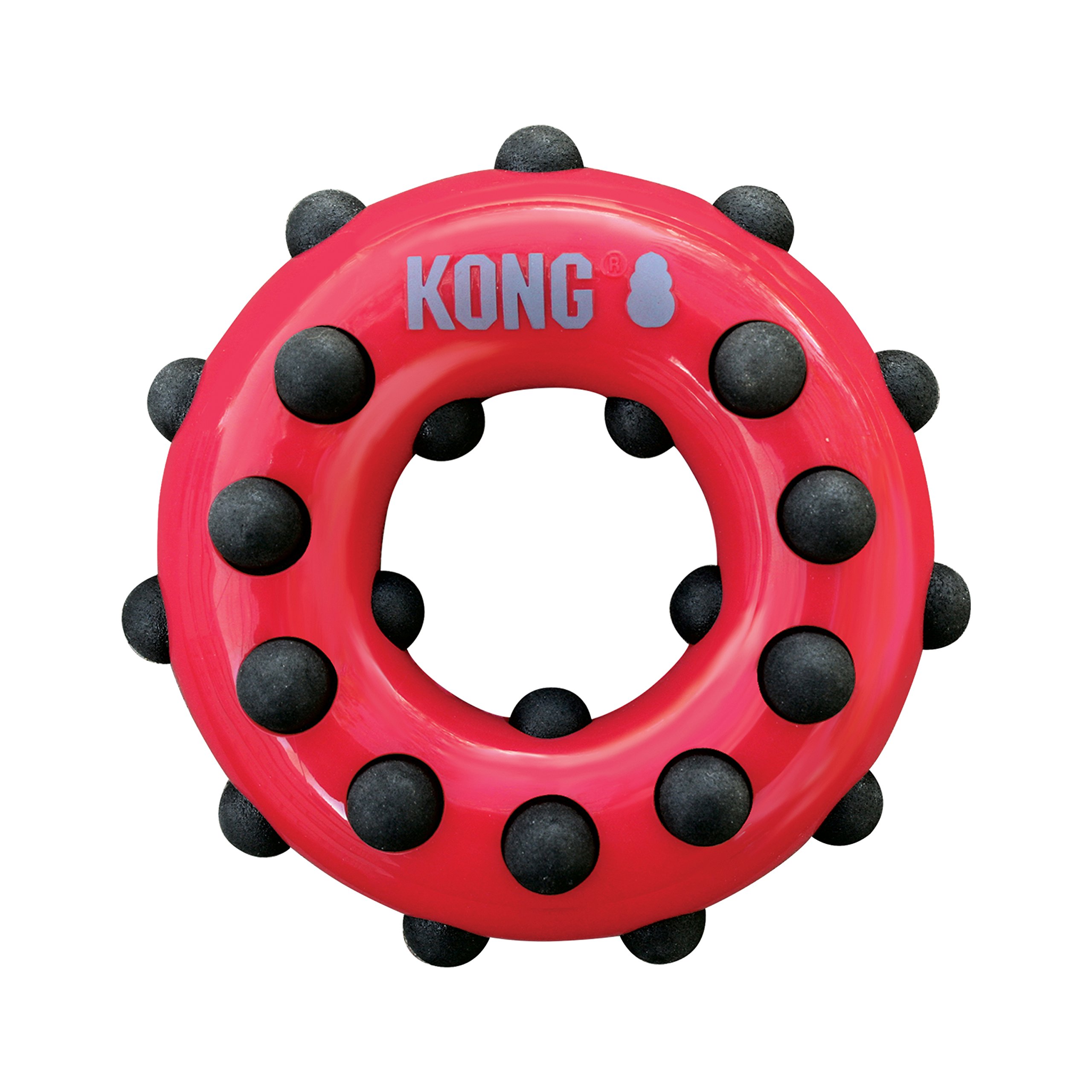 KONG - Dotz Circle - Dog Chew Toy, Helps Clean Teeth - Small