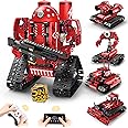 Suplanet STEM Robot Toys for Kids Ages 8-14, 5-in-1 Remote Control and APP Programmable Robot Toys - 495 Pcs DIY Building Science Educational Kit, Building Block Birthday Present for Teen Boys Girls