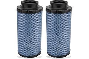 GDHSWJ 1241084 2882234 Air Filter Replacement for Polaris RZR 1000 XP/RZR 4 1000 XP/RZR XP Turbo/RZR Turbo XP4 2014 2015 2016 2017 2018 2019 2020 2021 2879520 with 2PCS