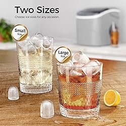 AGLUCKY Ice Makers Countertop with