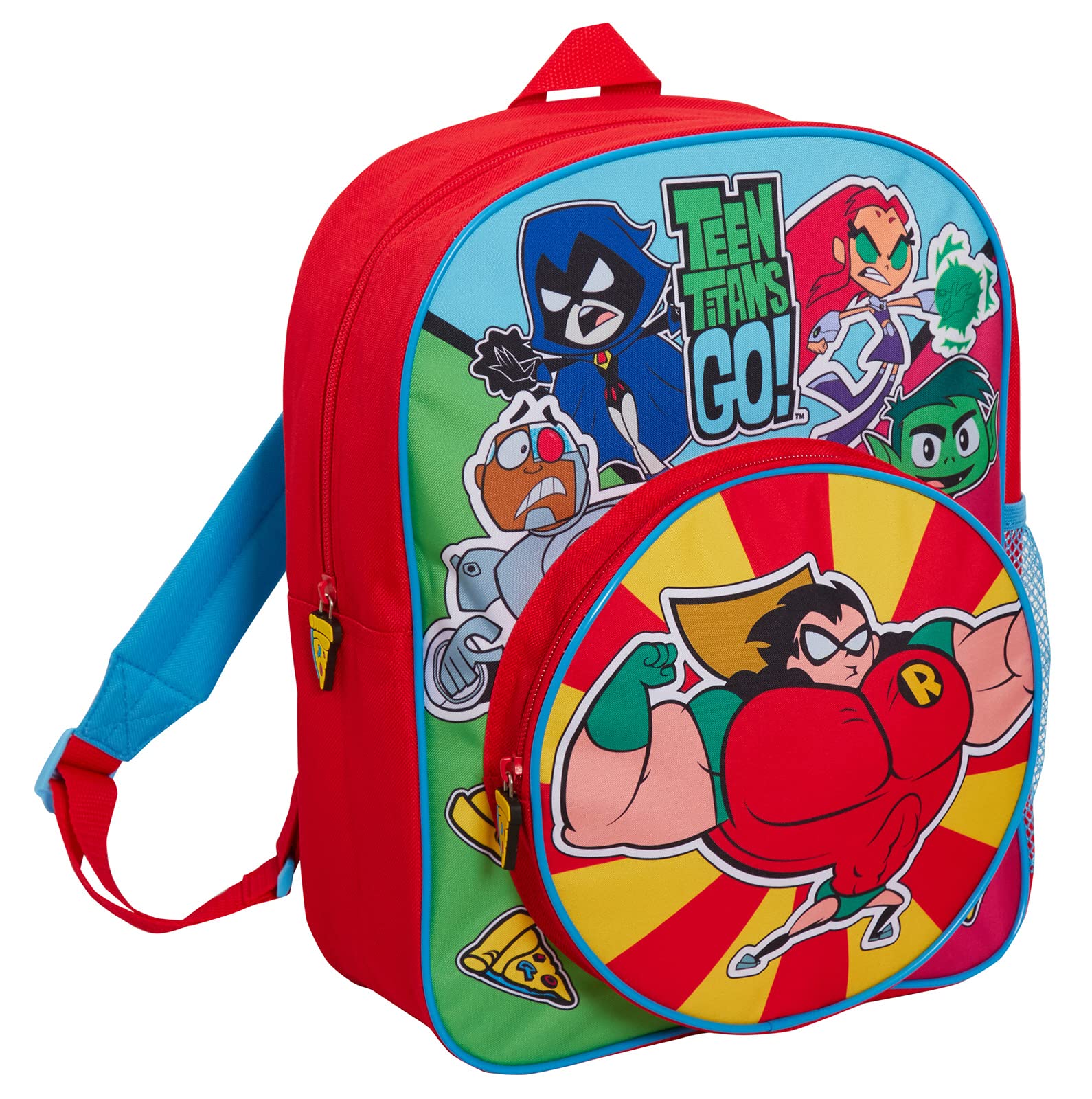 Teen Titans Go Backpack Kids Back to School Bag DC Super Heroes Travel Bag Sports Rucksack