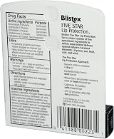Blistex Five Star Lip Protection SPF 30 Sunscreen Lip Balm .15 oz view 2