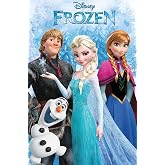24X36 Disney Frozen - Group Wall Poster, 36L" x 24W", Unframed Version