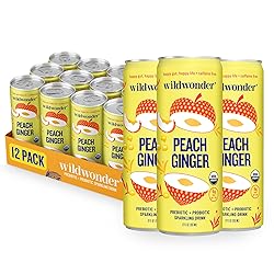 wildwonder Sparkling Probiotic Drink 12pk, For Gut