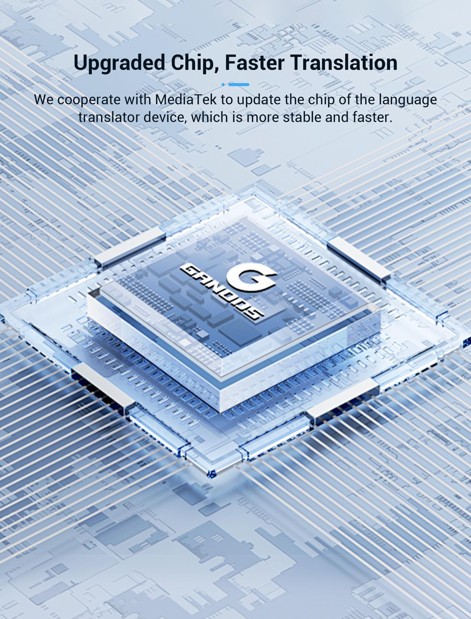 Language Translator Device 2025, 139 Languages AI Offline/Group/Phone Translation Device Two Way Real-Time Voice Translator Device with 5.5