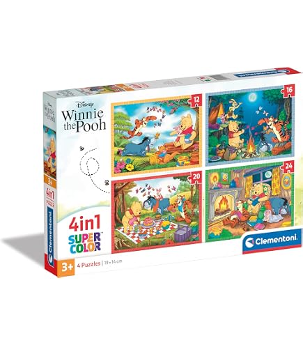 Amazon.com: Educa Borrás 18255 Winnie The Pooh-Poohsticks 1000