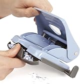 Rapesco 1359 825 2-Hole Metal Punch 25 Sheet Capacity Powder Blue view 4