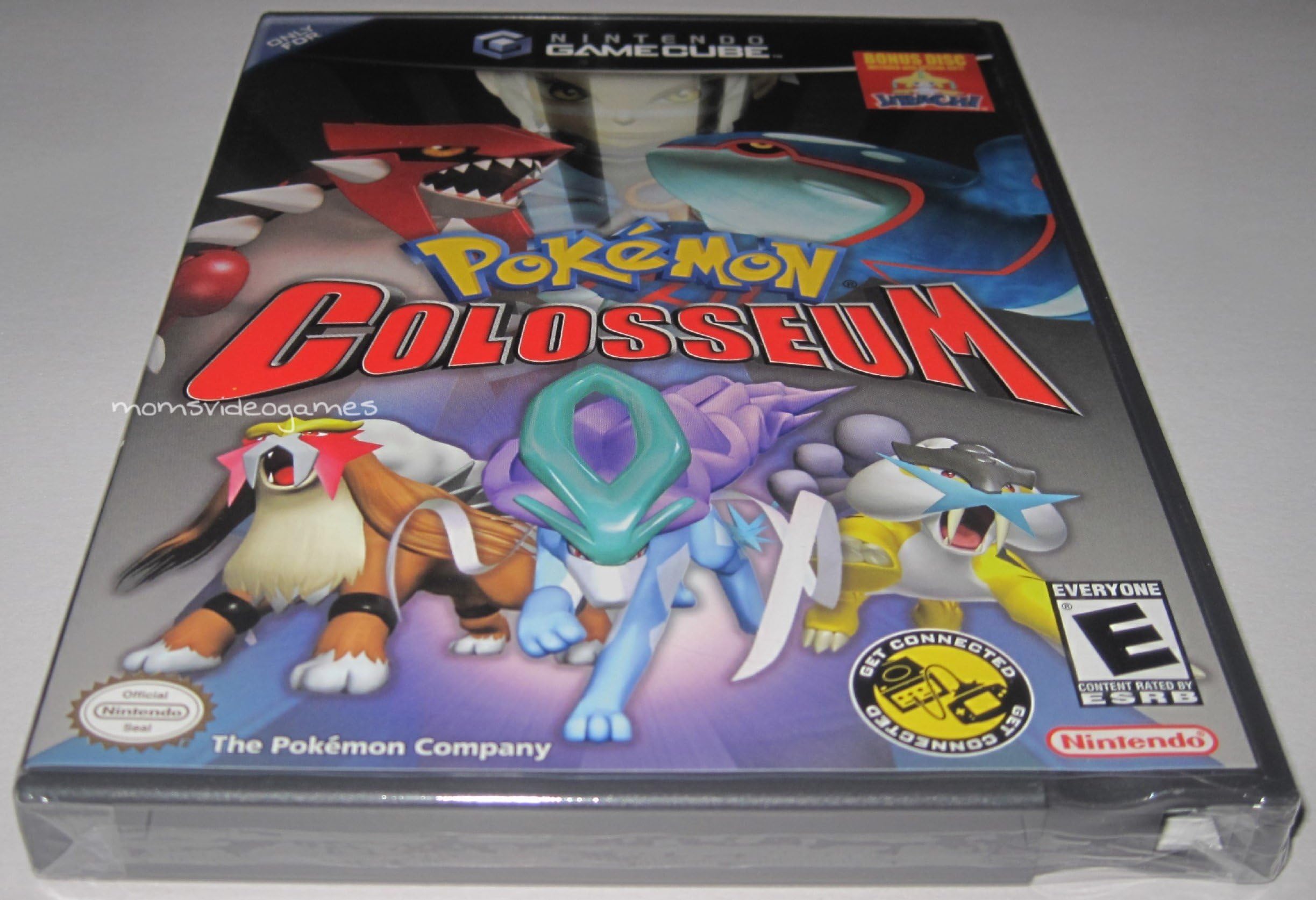 POKEMON COLOSSEUM GAME WITH BONUS DISC VERY RARE [video game]