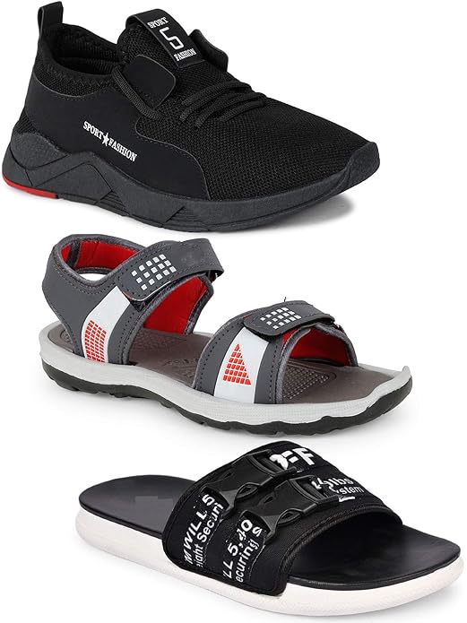 Shoebash Men Dailywear Sandals &amp; Sports Running Shoes