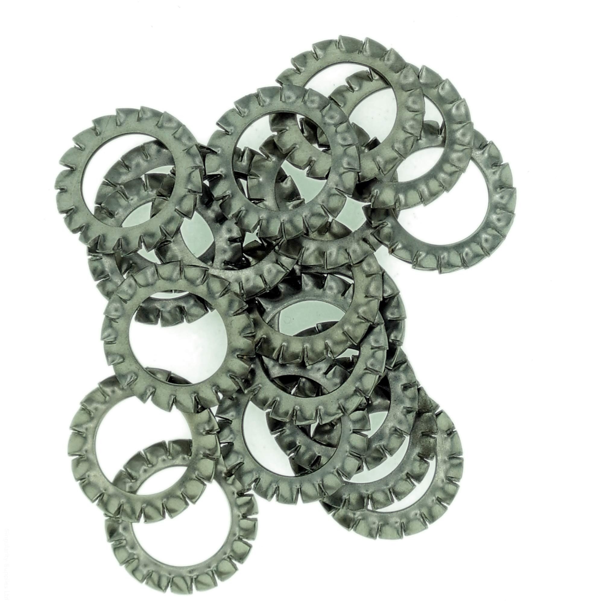 M27 (27mm) Shakeproof Washer (External Serrated) - Stainless Steel (A2) (Pack of 10) — image 1