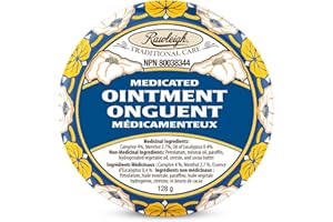 Rawleigh Medicated Ointment: 4.5 oz Blue Tin, Adults & Kids: Topical Chest Rub for Cold, Nasal Congestion, Minor Aches and Pa