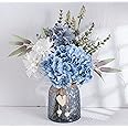 Fake Flowers With Vase, Hydrangea Artificial Flowers In Vase