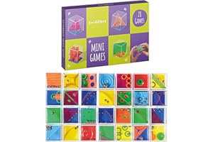 THE TWIDDLERS 28 Pack Brain Teaser Puzzle Cubes Box Set, Kids Party Favors - Assorted Difficulty Levels, Goodie Bag Fillers, Birthday Party Toys, Educational Classroom Prizes, Gifts for Boys & Girls