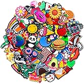 30,50,100Pcs Random Shoe Charms for Clog Decoration, Cute Cartoon Charms Accessories for Gift