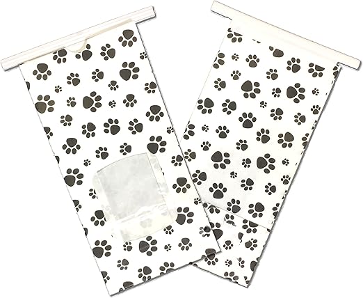 paw print treat bags