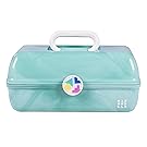Caboodles On-the-Go Girl Sea Foam Marble Vintage Case, 1 Pound