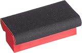 Rolson 24435 Mini Sanding Block 114x55x38mm PP Flat Angled Curved Edge view 2