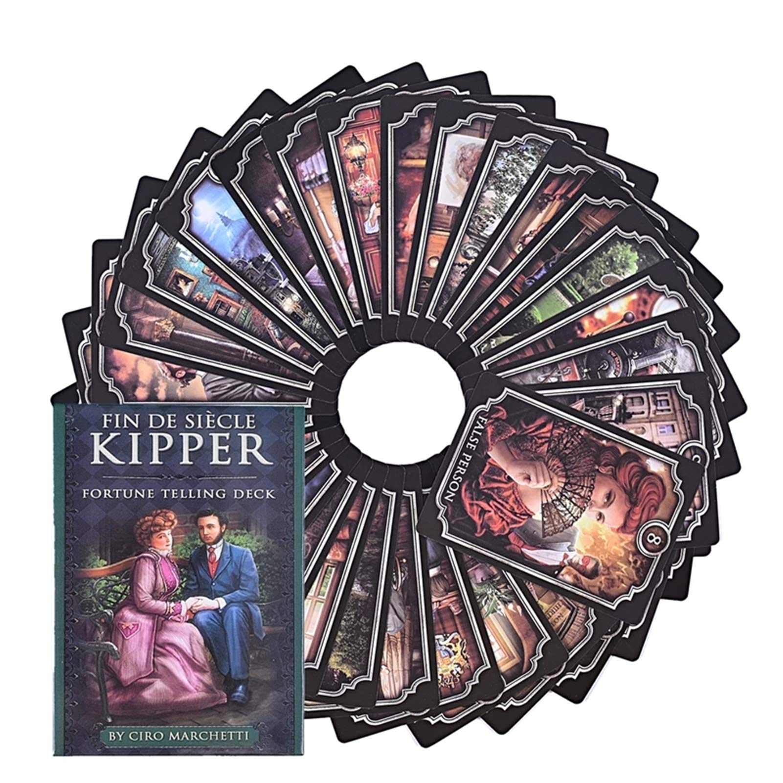 ACCLD Tarot Card FIN DE SIECLE KIPPER Oracle Cards Fortune Telling Deck Game