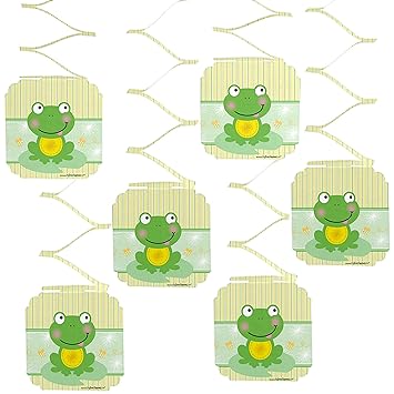 Buy Froggy Frog Party Hanging Decorations 6 Count Online At Low