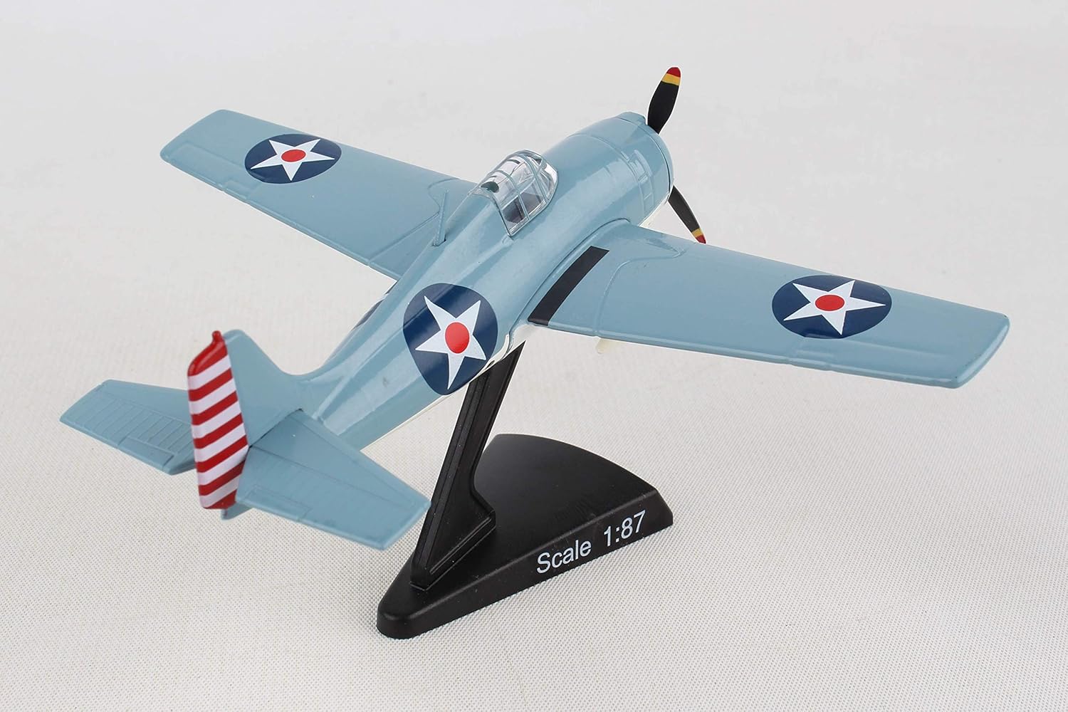 Daron Postage Stamp F4F Wildcat, Blue: Furniture & Decor