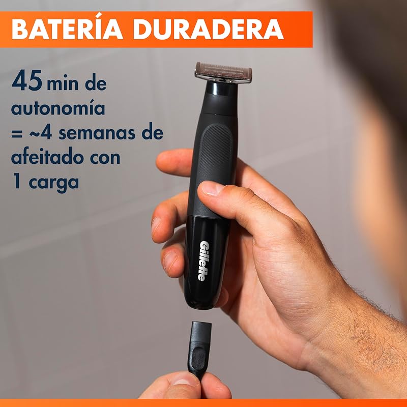 Aparador de barba Fusion One & Barbeador de Corpo, Preto