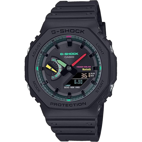 Amazon.com: G-Shock GA-2100-1A1 Black One Size : Clothing, Shoes