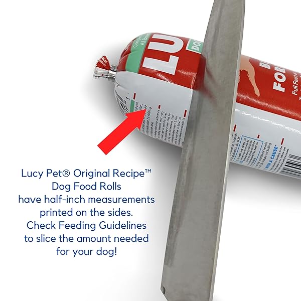 LUCY PET PRODUCTS BEEF FORMULA DOG FOOD ROLL 4 LB, (100600047)