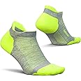 Feetures Elite Max Cushion No Show Tab Ankle Socks - Sport Sock with Targeted Compression - (1 Pair)